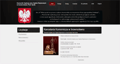 Desktop Screenshot of inowroclaw.komornik.pl