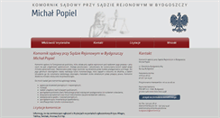 Desktop Screenshot of bydgoszcz7.komornik.pl