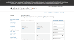 Desktop Screenshot of licytacje.komornik.pl