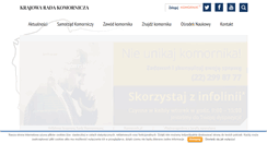 Desktop Screenshot of komornik.pl