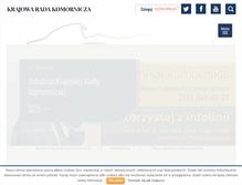 Tablet Screenshot of komornik.pl